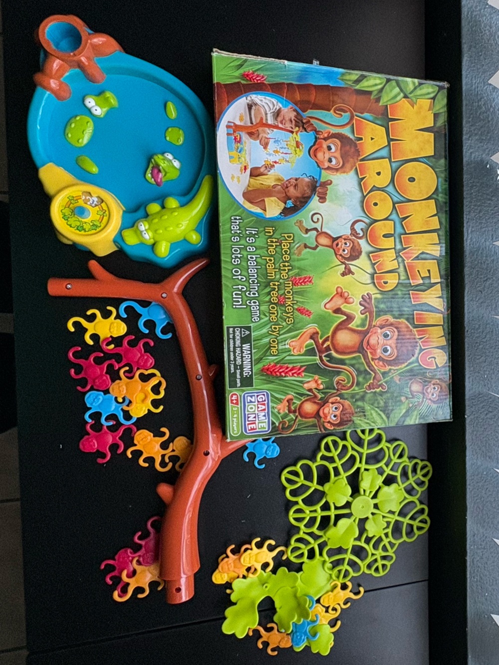 Monkeying around lakeshore activity toy